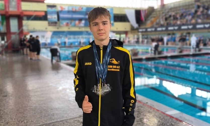 Henry Schaefer gewann in Berlin Gold, Silber und Bronze (Foto: K.Berndt)