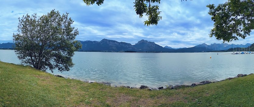 Forggensee im Allg&auml;u. (Foto: Kaufmann)