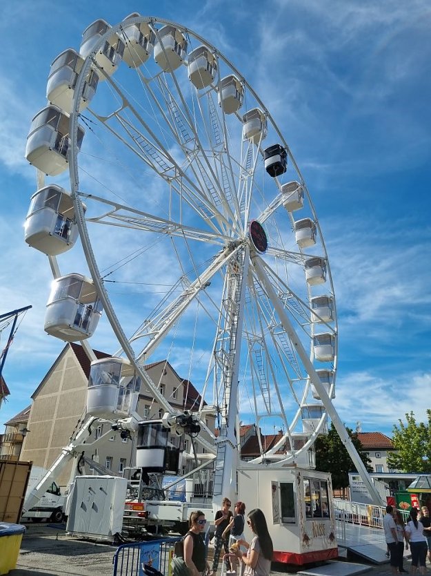 Hoch hinaus zum Altstadtfest (Foto: www.adolf-steuer.de)