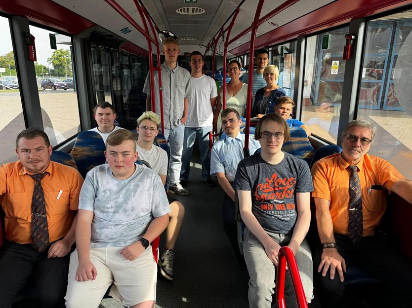 Herzlich Willkommen hei&szlig;t es f&uuml;r die neuen Auszubildenden in den Unternehmen der Stadtwerke-Nordhausen-Gruppe (Foto: Marco Bachmann)