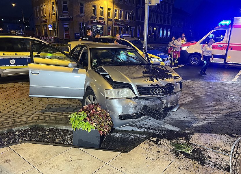 Verfolgungsjagd in Nordhausen (Foto: S.Dietzel)