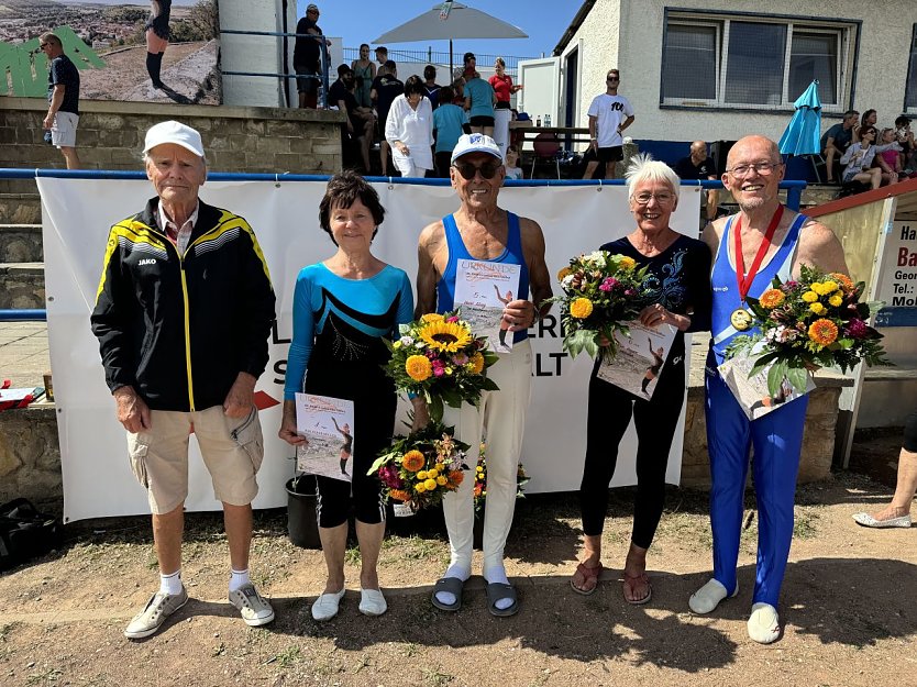 Nordh&auml;user Turner beim 100. Jahnturnfest in Freyburg (Foto: TSV Nordhausen)