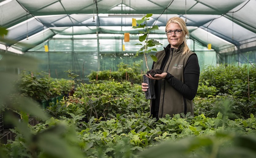 Unternehmerin Anja Kolbe-Nelde aus Roßleben-Wiehe (Foto: agrarheute/ Timo Jaworr) Unternehmerin Anja Kolbe-Nelde aus Roßleben-Wiehe (Foto: agrarheute/ Timo Jaworr)