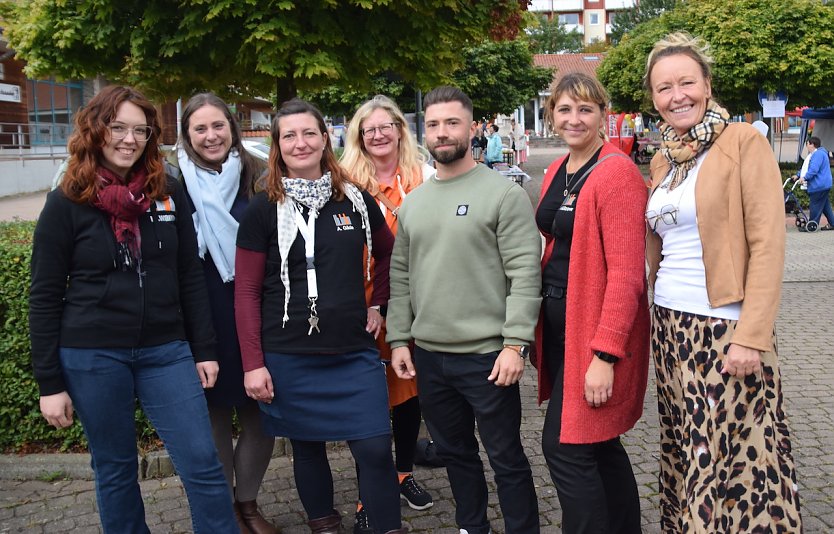 Die Organisatoren freuen sich &uuml;ber gelungenen Fest (Foto: Marie-Helen Wand)