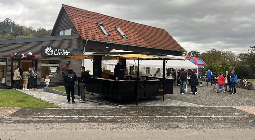 Offene T&uuml;ren in der Tischlerei Lange (Foto: privat)