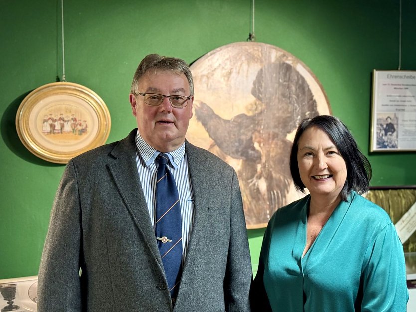 Er&ouml;ffnung der Ausstellung zum Deutschen Sch&uuml;tzenbund (Foto: Stadt Nordhausen)