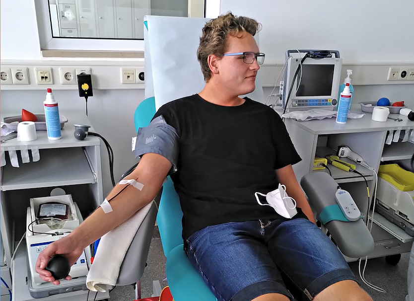 Blutspende am S&uuml;dharzklinikum (Foto: nnz-Archiv)