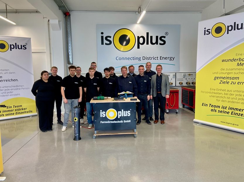 Azubi-Tag bei ISOPLUS (Foto: ISOPLUS) Azubi-Tag bei ISOPLUS (Foto: ISOPLUS)