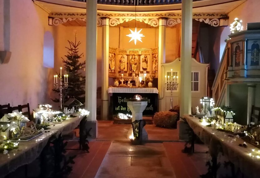 Heiligabend in Vorbereitung (Foto: Evangelischer Kirchenkreis M&uuml;hlhausen)
