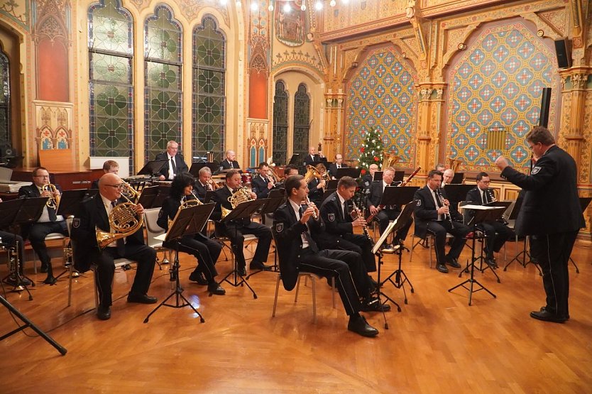 Weihnachtskonzert des Polizeiorchesters in Sondershausen (Foto: LPI)