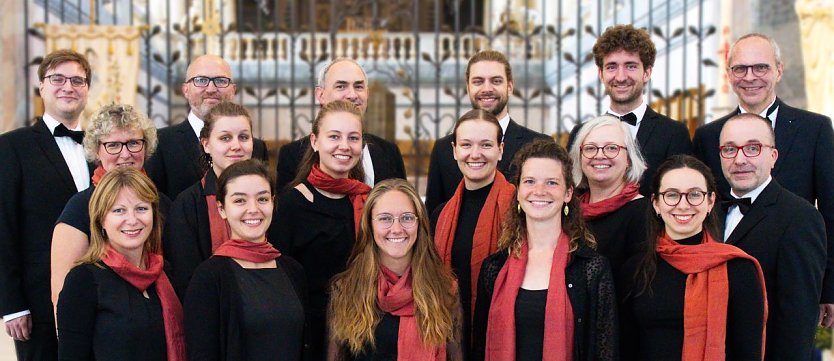 Der Kammerchor Michaelstein (Foto: Thomas Hofereiter) Der Kammerchor Michaelstein (Foto: Thomas Hofereiter)