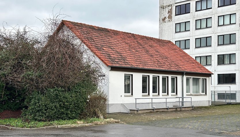 Das Arzthäuschen auf dem Hoch Tief- Gelände (Foto: nnz) Das Arzthäuschen auf dem Hoch Tief- Gelände (Foto: nnz)