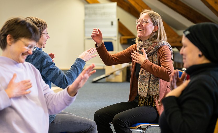 Rhythmus leben und erleben in der Landesmusikakademie (Foto: Jana Gro&szlig;)