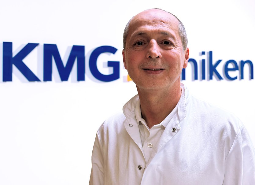 Konstantin Bairov die Leitung der Klinik f&uuml;r Gyn&auml;kologie und Geburtshilfe am KMG Klinikum Sondershausen (Foto: S. Nenninger, KMG Kliniken)