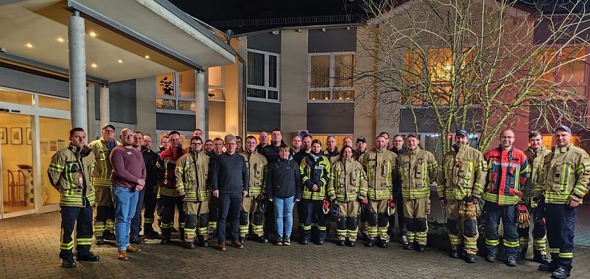 Die Feuerwehr Harztor besichtigte das soweno Seniorenheim Haus Harztor (Foto: Dirk Erfurt)