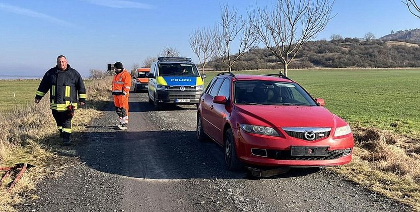 Das Fluchtfahrzeug (Foto: S. Dietzel/Dietzel)