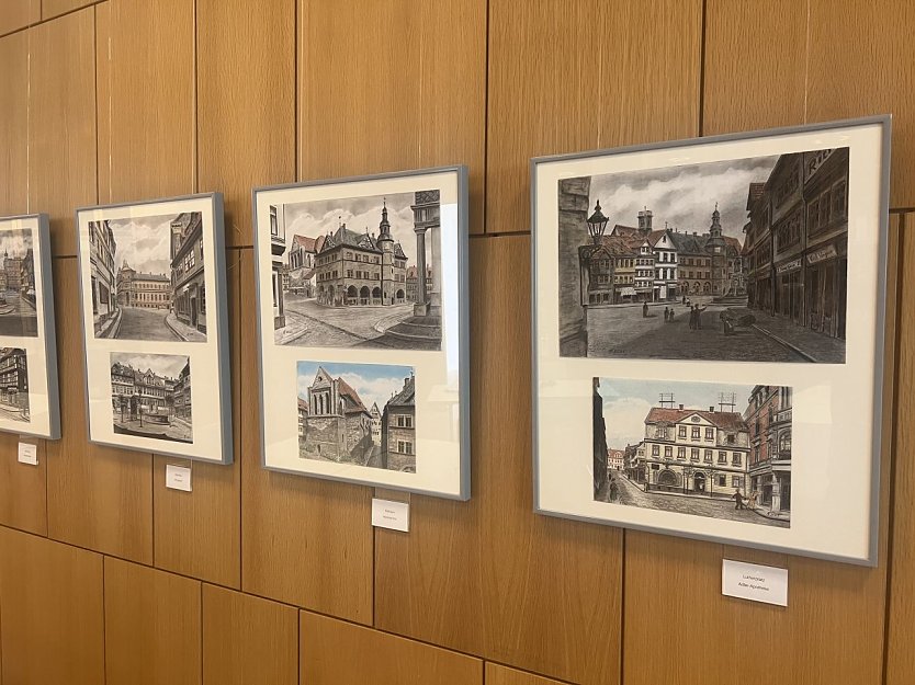 Ausstellung mit Bildern von Frank Schmidt (Foto: Stadt Nordhausen)