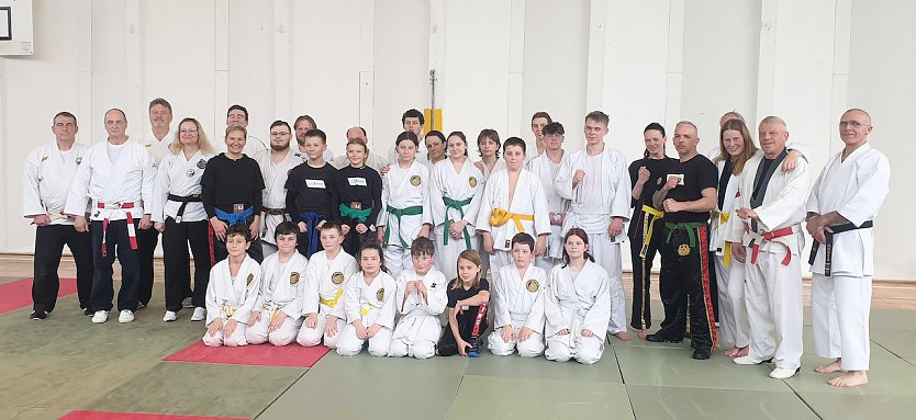 Die Teilnehmer des CDK-Landeslehrgangs in Artern (Foto: Joachim Retzek )