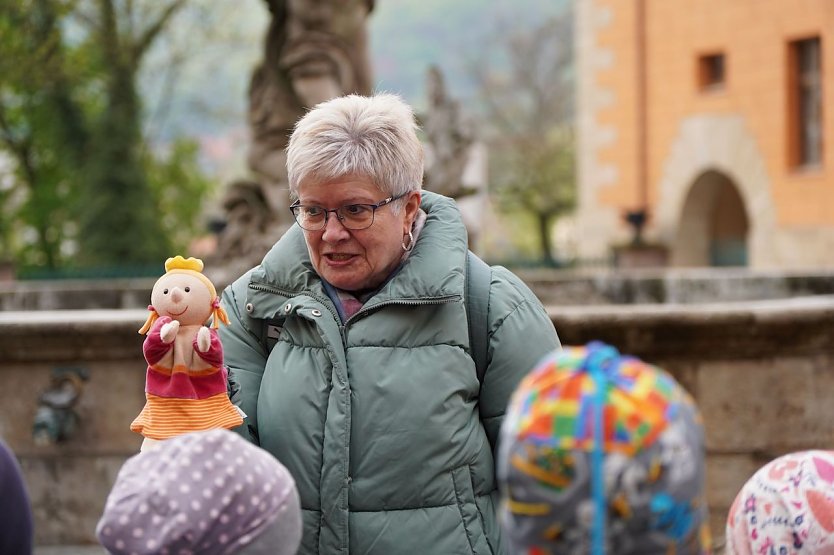 G&auml;stef&uuml;hrerin Heike G&uuml;nther mit Ihrer "G&uuml;ntherine" (Foto: SMG)