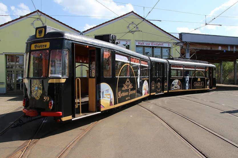 Bistro Bahn im neuen Gewand (Foto: agl) Bistro Bahn im neuen Gewand (Foto: agl)
