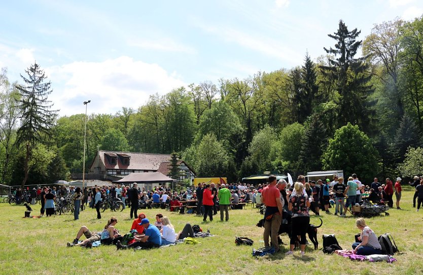 Himmelfahrt an der Obergrasm&uuml;hle (Foto: Pressestelle Landratsamt)