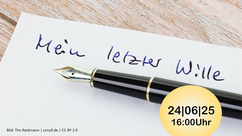 Veranstaltung zum Erbrecht (Foto: T.Reckmann)