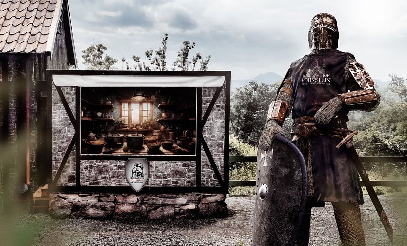 Neue Attraktion auf der Burgruine Hohenstein (Foto: NUV)