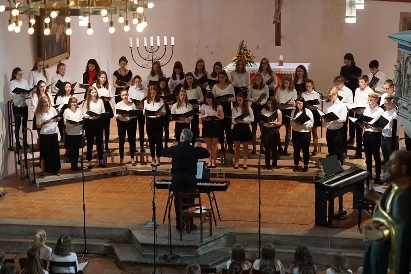 Der Nordh&auml;user Jugend- und Kammerchor (Foto: Thomas Hofereiter)