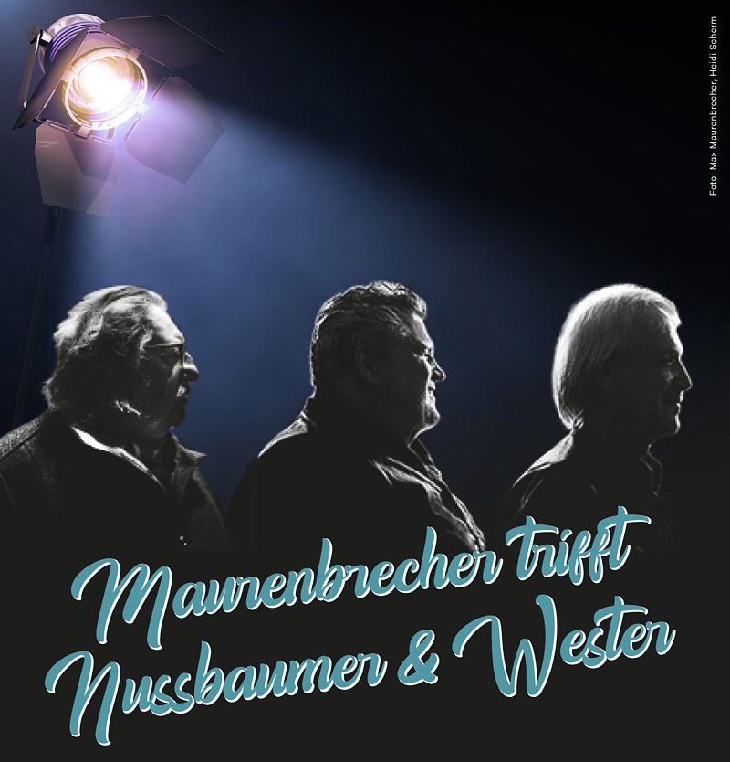 Maurenbrecher trifft Nussbaumer & Wester (Foto: Max Maurenbrecher, Heidi Scherm)