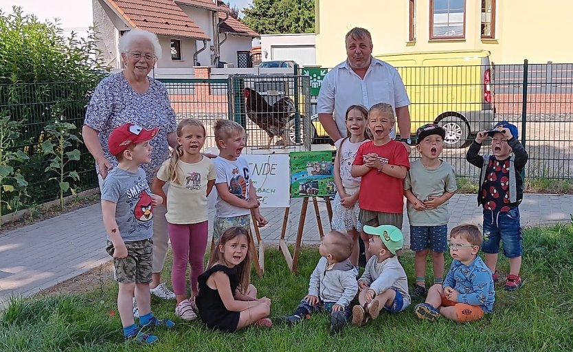 Spenden&uuml;bergabe in Urbach (Foto: K.Seifert)