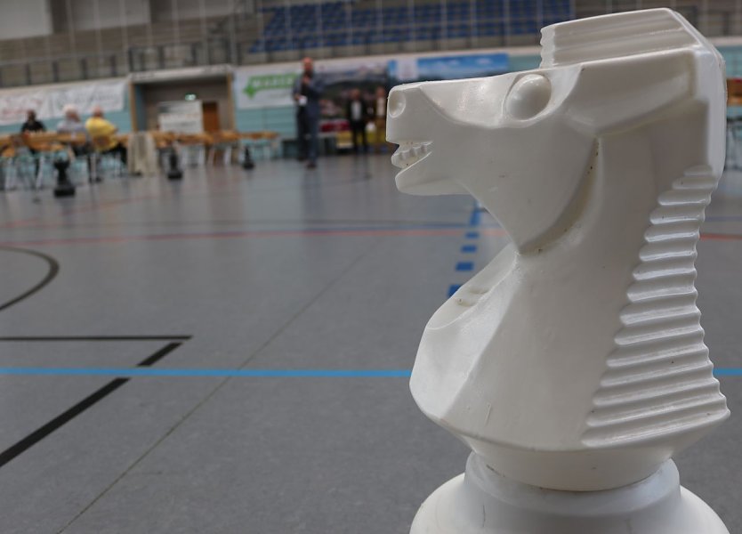 Nordh&auml;user Schach-Open in der Wiedigsburg-Halle (Foto: Pressestelle Landratsamt)