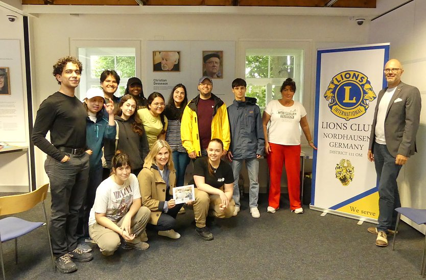 Lions Club unterst&uuml;tzt Workcamp (Foto: C.Vogel)
