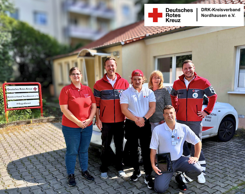 Das Nordh&auml;user DRK wirbt um neue Mitglieder (Foto: DRK)
