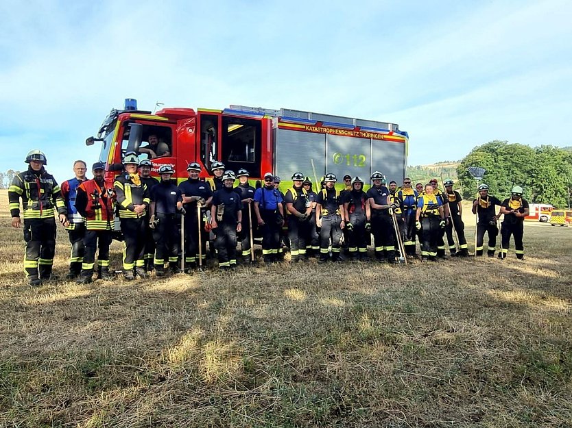 Respekt den Rettern - in Breitenbach hat man die Kameraden der Feuerwehr geehrt (Foto: Stadt Leinefelde-Worbis)