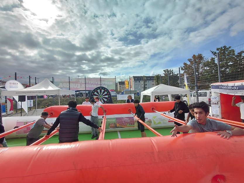 Sport, Spiel und Spa&szlig; kamen nicht zu kurz (Foto: Markus Fromm )