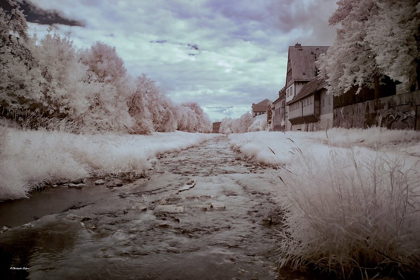 Nordhausen Hesser&ouml;der Strasse in  Richtung S&uuml;den (Foto: Christopher Seizmer)
