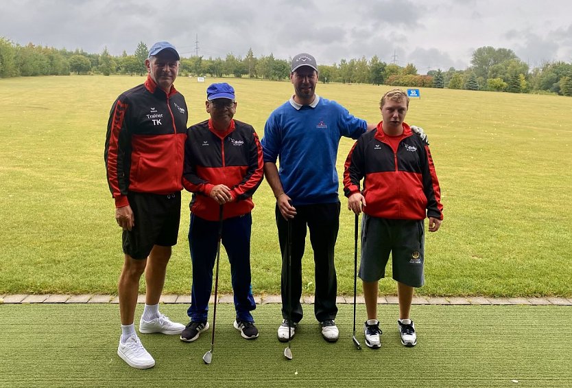 Erfolgreiche Unified-Golfer aus dem Unstrut-Hainich-Kreis (Foto: Diako Th&uuml;ringen)