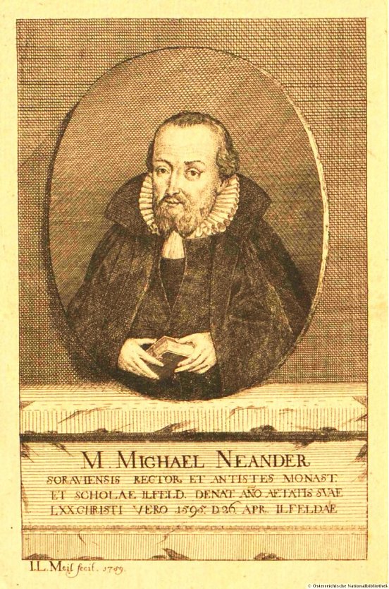 Michael Neander im Stich von Johann Ludwig Meil (Foto: Tim Sch&auml;fer)