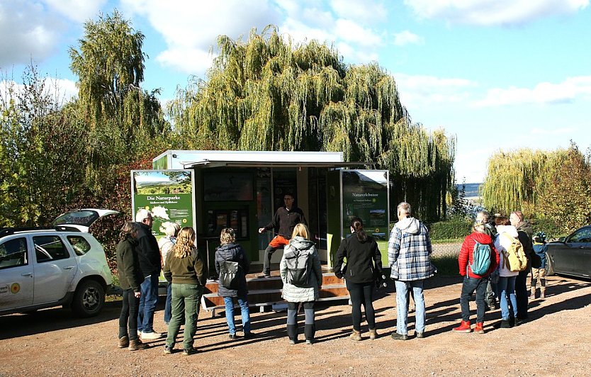 Bild: Ad hoc Vortrag zur Vogelwelt am Stausee Kelbra