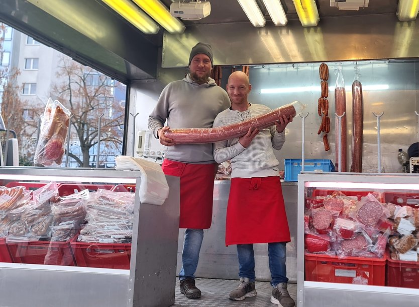 Noch bis zum Samstag auf dem August-Bebel-Platz (Foto: C. Wilhelm)
