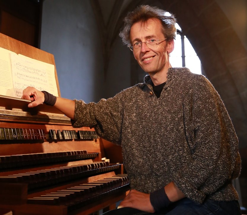 Herbstliche Orgelkonzert" mit Wieland Meinhold an der Orgel (Foto: W. Meinhold)
