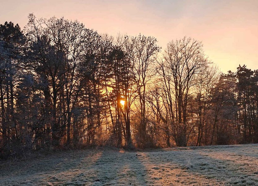 Bild: Sonnenuntergang im S&uuml;dharz