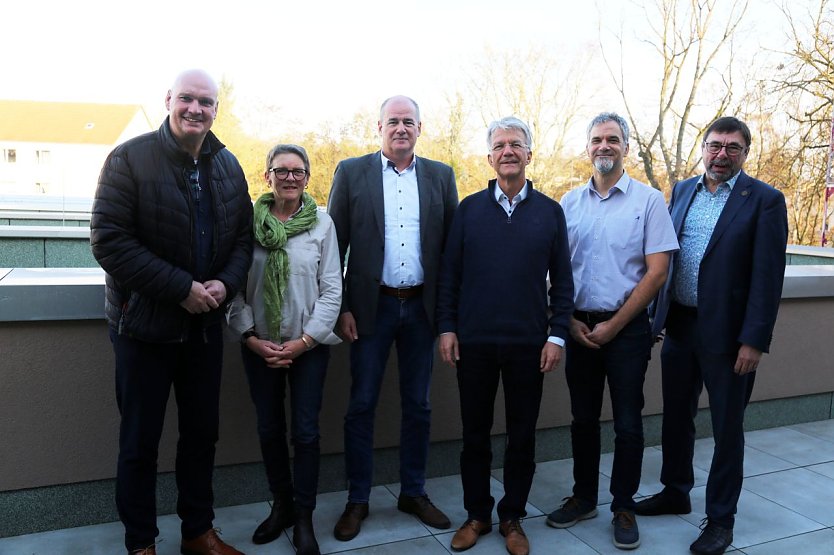 Bild: v.l.: Steffen Grimm, Ines Grigoleit, Matthias Jendricke, Daniel Klajner, Kai Buchmann, Joachim Kreyer
