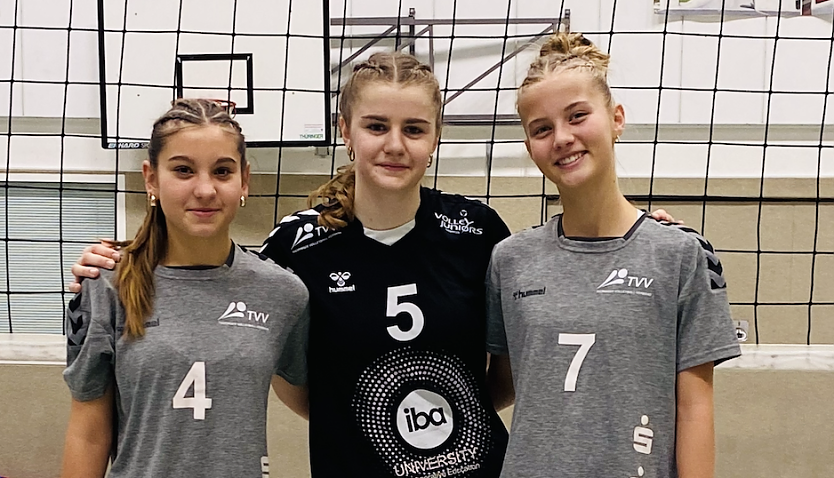 Lucie Rieger, Magdalena Buchwald und Ida Loup (Foto: SVC)