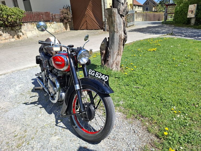 Die "Ariel" aus britischer Fertigung (Foto: Hubert Rein)