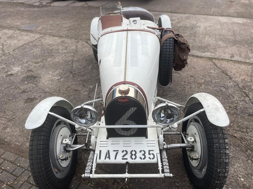 Historischer Bugatti (Foto: Hubert Rein)