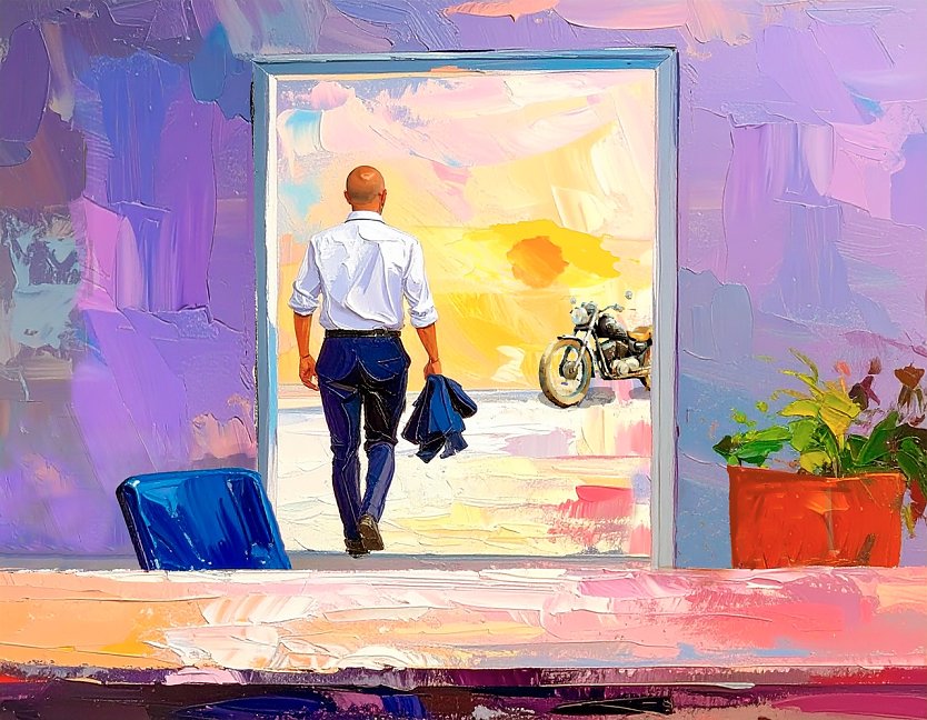 Das Leben wartet auch morgen auf dich (Foto: VR Bank in Th&uuml;ringen)