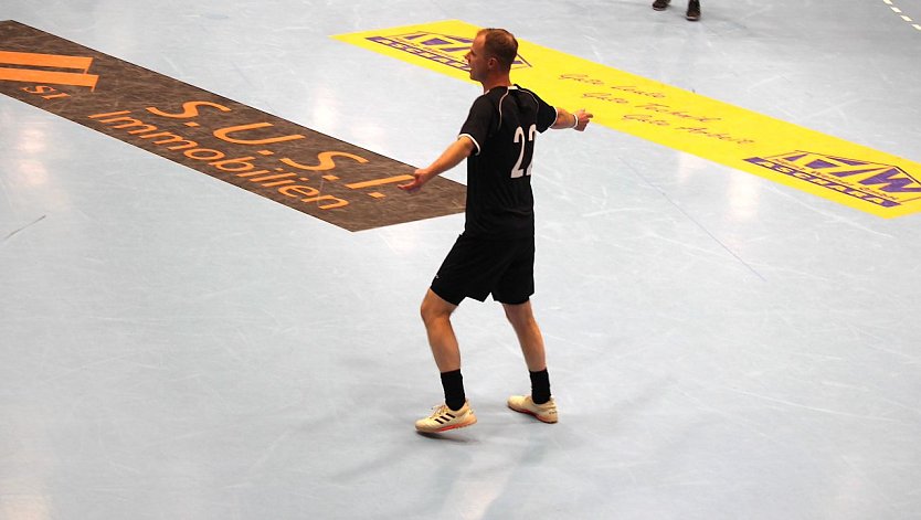 Stargast Marco Engelhardt f&uuml;hrte sein Bundesliga-Team in seiner Heimatstadt zum Turniersieg (Foto: oas)