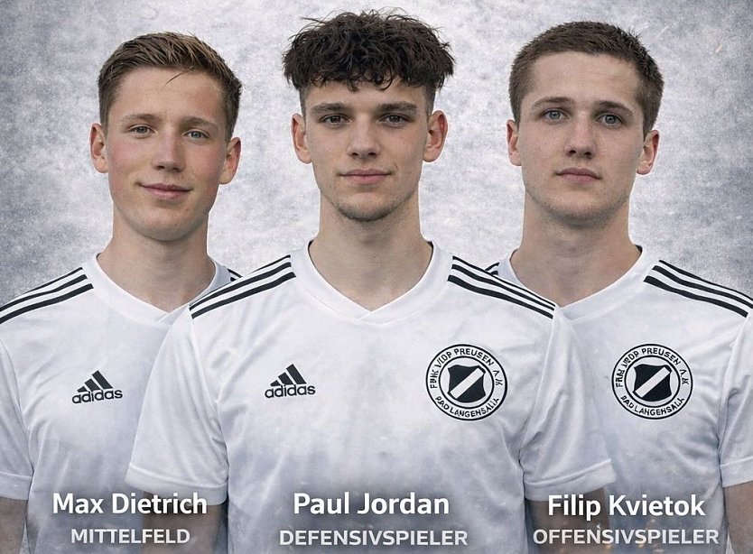 Die Winterneuzug&auml;nge des FSV Preu&szlig;en (Foto: B.Harbauer)