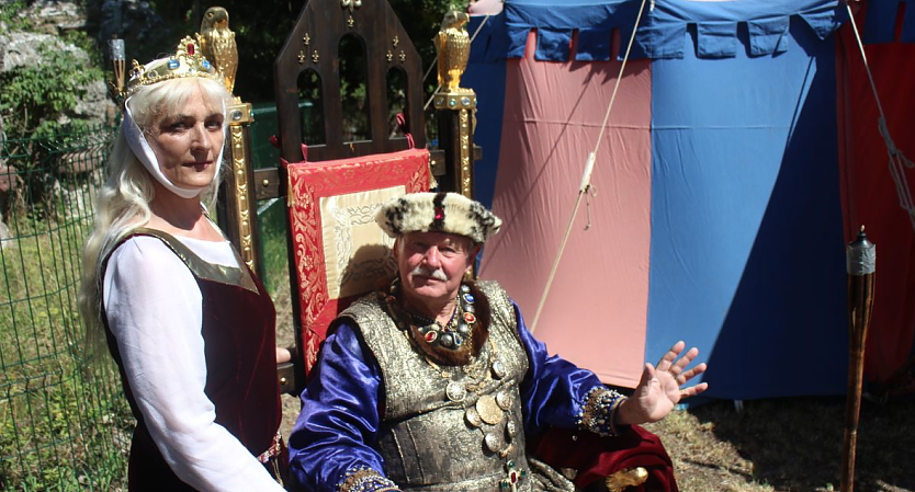 Bild: Hannelore und Wolfgang M&uuml;ller, in Nordhausen besser bekannt als Heinrich und Mathilde